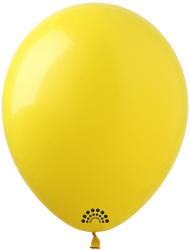 Premium SHOW Gummiballons 5 Zoll, gelb (022)