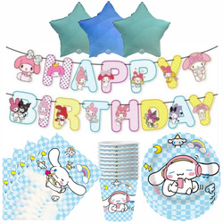 Sanrio Geburtstagsset - My Melody & Cinnamoroll (44 Artikel)