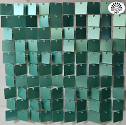 Pailletten-Paneele Matte Grün (30cm*30cm)