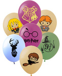 Harry Potter bedruckte Gummiballons (7 Stück).)