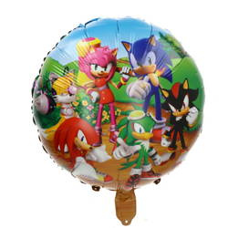 Sonic 18" (45cm) Folienballon.)