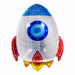 Folienballon Rakete (61cm*76cm)
