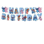 Lilo und Stitch Happy Birthday Papiergirlande