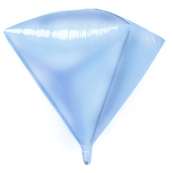Blauer Diamant-Ballon (24 Zoll)