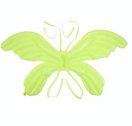 Folienballon Wings Grün (122cm)