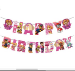 Papiergirlande Happy Birthday Psi Patrol (1 Stück)