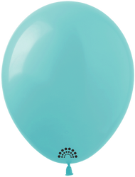 Premium SHOW Gummiballons 5 Zoll, Azurblau (064)