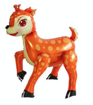 3D Hirsch stehend Folienballon (60cm)