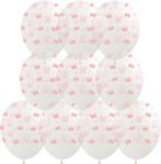 CORONA bedruckte Gummiballons (10 Stück).)