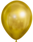 Ballons 12" Chrom, Gold (50 Stück)./ Packung.)