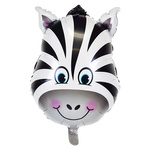 Zebra-Folienballon (78cm*90cm)