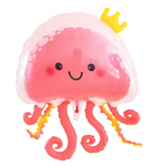Folienballon Octopus, Medusa Pink (80cm*98cm)