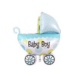 Folienballon Baby Boy (92x94cm)