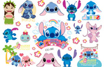 Lilo & Stitch Kinder Tattoos (1 Stück)