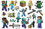 Tatuaże dla Dzieci Game, Minecraft, Piksele (1 szt)