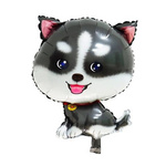 Foil Balloon "Black Puppy" (50cm*68cm)