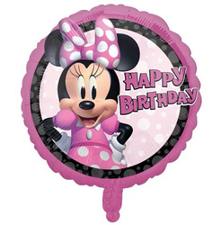 Minnie Happy Birthday 18" (45cm) Folienballon.)