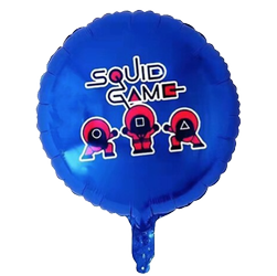 Tintenfisch-Spiel-Folienballon (45cm).)