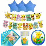 Pokémon Geburtstagsset - Partydekorationen (44 Artikel)