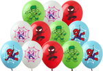 Rubber balloons with Spidey print (12 pcs.)