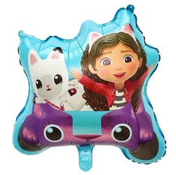 Gabi Cat's House Folienballon (43cm*78cm)