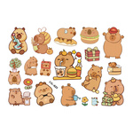 Capybaras in Aktion - Tattoos für kleine Entdecker (1 Stück)