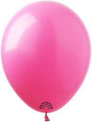 Premium SHOW-Gummiballons 5 Zoll, dunkelrosa (035)