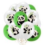 Rubber balloons with Panda print (10 pcs.)