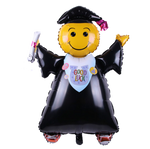 Foil Balloon "Smile. Congrats, Grad" (72cm*102cm)