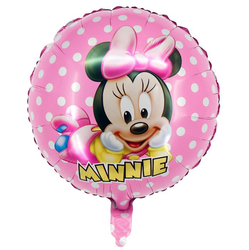 Rosa Minnie 18" (45cm) Folienballon.)