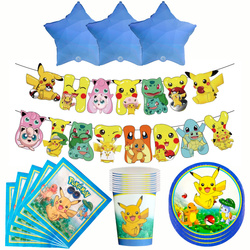 Pokémon Geburtstagsset - Partydekorationen (44 Artikel)