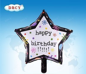 Happy Birthday 18" Folienballon (45cm).)