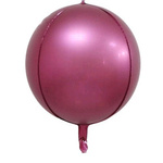 Foil Balloon 4D "Burgundy" 18" (45cm.)