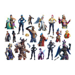 Tattoos für Kinder - Lieblingsfiguren aus Fortnite (1 Stück)