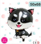 Folienballon Hund Schwarz (50cm*68cm)