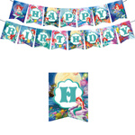 Happy Birthday Sonic paper garland (1 pc)