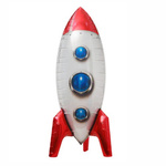 Foil Balloon "Rocket" Red (85cm*58cm)