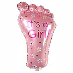 Balon Foliowy Stópka It's a Girl (48x65cm)