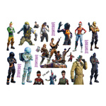 Tattoos für Kinder - Lieblingsfiguren aus Fortnite! (1 Stück)