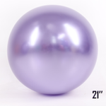 Balon Gigant 21" CHROME, Liliowy (1 szt.)