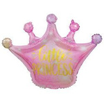 Foil Balloon "Pink Crown" (75cm*68cm)