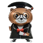 Weiser Teddybär Folienballon (48cm*94cm)