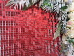 Shimmer Walls Red Matte (30cm*30cm)