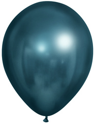 Ballons 12" Chrom, Ozeanblau (50 Stück)./ Packung.)