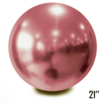Balloon 21" CHROME, Burgundy (1 pcs.)
