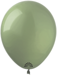 Premium SHOW Gummiballons 5 Zoll, Olive (006)