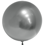 Luftblasen Silber Ballon (24 Zoll)