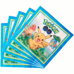 Pokémon GO Papierservietten - 20 Stück., 17 x 17 cm