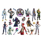 Tattoos für Kinder - Lieblingsfiguren aus Fortnite (1 Stück)