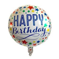 Happy Birthday 18" Folienballon (45cm).)